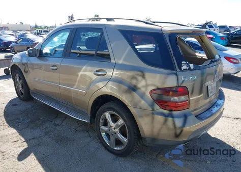 2008 Mercedes-Benz Ml 350 4Matic from USA, damaged, VIN 4JGBB86E58A393239